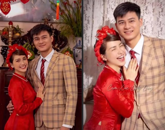 Xôn xao ảnh đám hỏi của Hòa Minzy và Đại úy Thăng Văn Cương: Khoảnh khắc khiến nhiều người xuýt xoa vì quá đẹp đôi