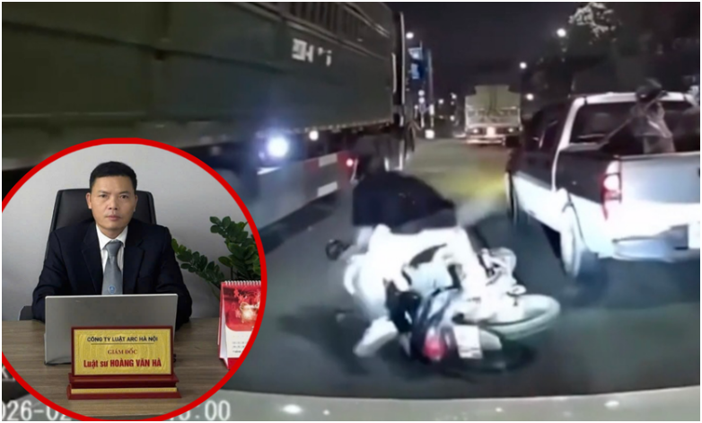 Rõ khung hình ph:ạt của tài xế chè:n é:p xe máy ở Hà Nội: “Tội này rất nặ:ng, luật sư phân tích kỹ, chuyến này xong rồi”