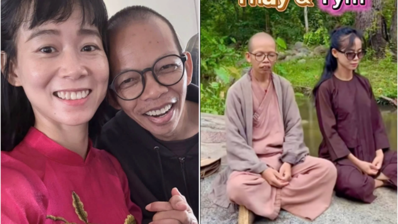 Thầy Thích Nhuận Đạt t:ố chính chị là người đã khiến tôi hoàn tục, làm những điều t:ội l:ỗi: “Đi tu mà cũng không được yên với chị ta”