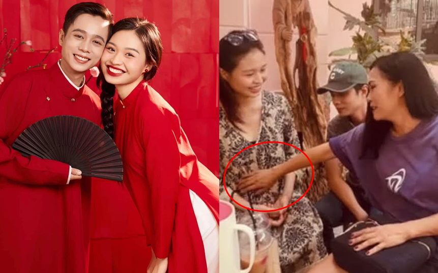 Lê Lộc gây xôn xao khi mang thai con đầu lòng trước lễ cưới: Dân mạng tranh cãi dữ dội, cho rằng nghệ sĩ thời nay ngày càng “thoáng” quá mức!