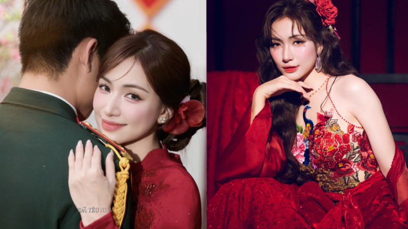 Hòa Minzy diện áo dài tình tứ bên một chàng trai lạ: Phải chăng chị đang muốn công khai bạn trai?