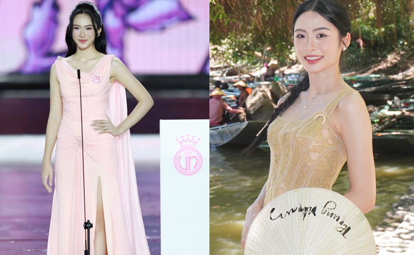 Suýt không nhận ra Á hậu Hoa hậu Việt Nam 2024: Danh hiệu “mình hạc xương mai” chính thức vụt mất!