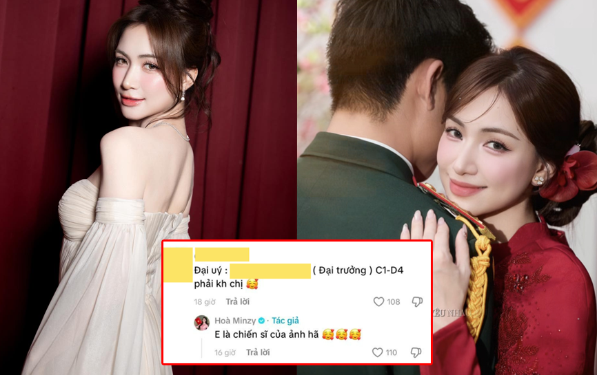 Cuối cùng Hòa Minzy cũng công khai danh tính chồng sắp cưới: Được cho là người trong quân ngũ, gia thế khiến nhiều người tò mò