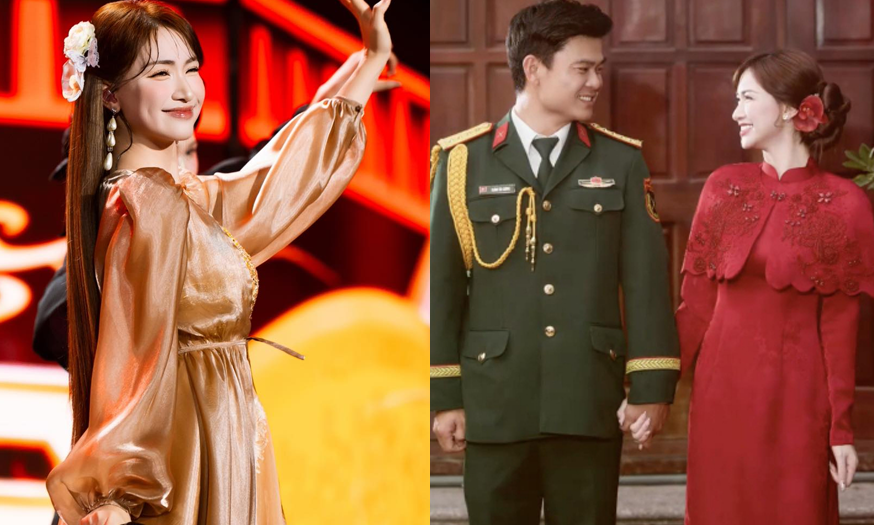 Hòa Minzy tự hào về tài ‘bắn súng’ của chồng sắp cưới Văn Cương: Ảnh bắn phát nào là trúng phát ấy luôn