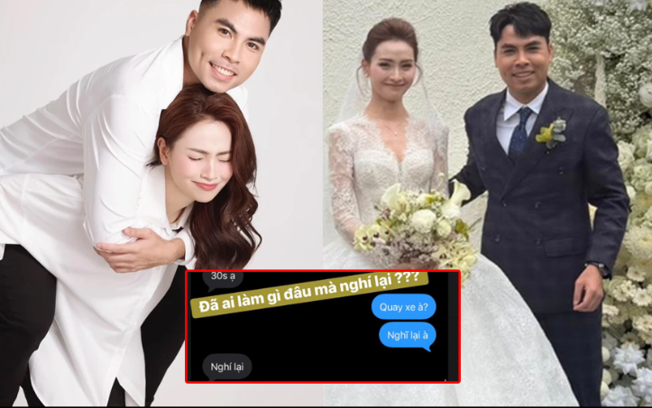 Đức Huy bất ngờ muốn “quay xe” sát giờ cưới MC Huyền Trang Mù Tạt, rạp cưới 1.000m² hoành tráng giờ biết tính sao?