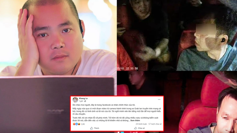 Nhạc sĩ Minh Khang chính thức thừa nhận có văng tục với tài xế như clip lan truyền, lên tiếng xin lỗi gây tranh cãi!