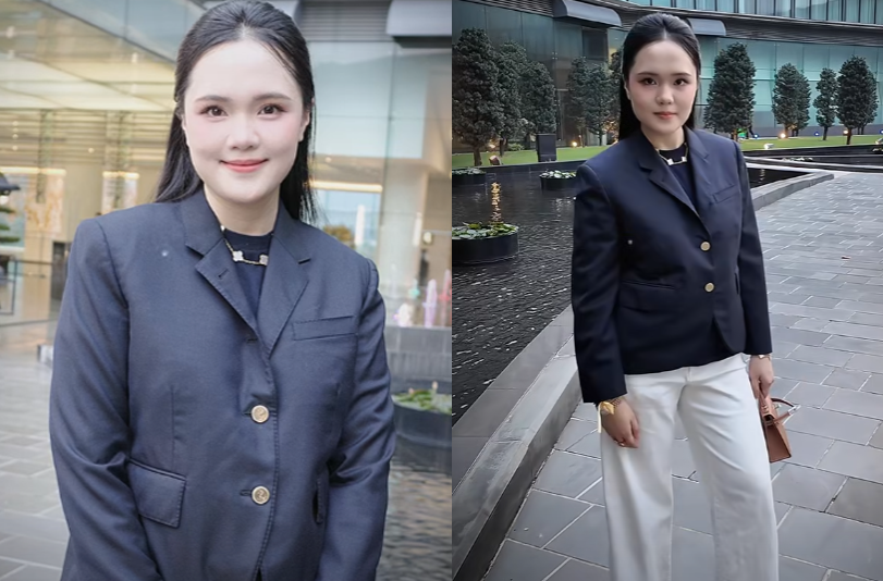 Quỳnh Anh – vợ Duy Mạnh gây bão với diện mạo “tổng tài”: Dát đồ hiệu từ đầu tới chân nhưng vẫn gây tranh cãi!