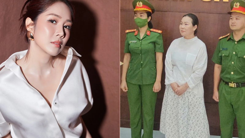 Sau Lâm Khánh Chi, đến lượt Lê Phương tỏ rõ thái độ khi vợ Quý Bình bị bắt: Có hành động không tưởng luôn