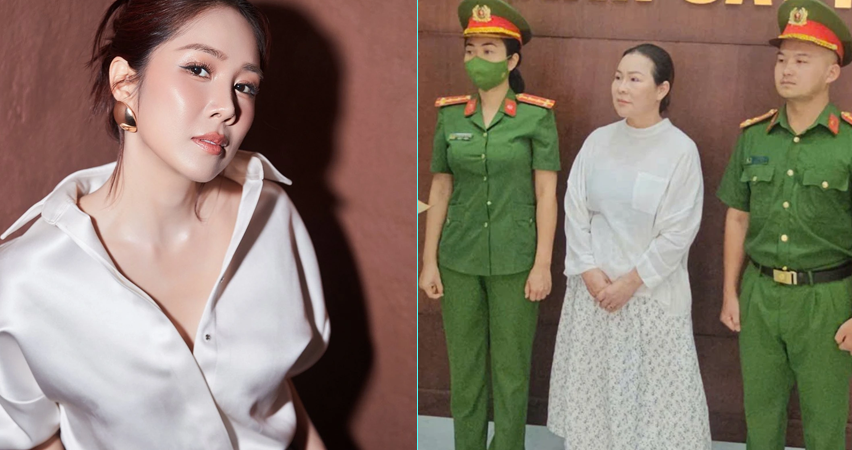 Sau Lâm Khánh Chi, đến lượt Lê Phương tỏ rõ thái độ khi vợ Quý Bình bị bắt: Có hành động không tưởng luôn