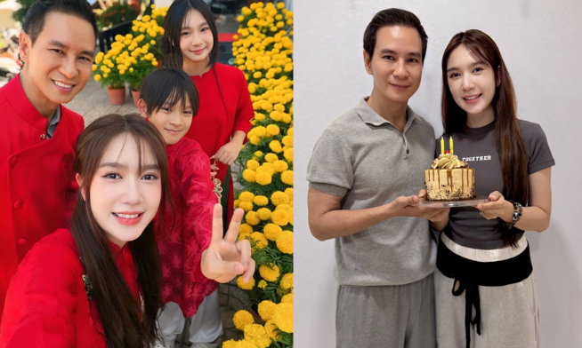 Vợ kém Lý Hải 17 tuổi đón sinh nhật mới: Nhan sắc mẹ 4 con khiến ai cũng “đứng hình”, nhìn không ai tin!