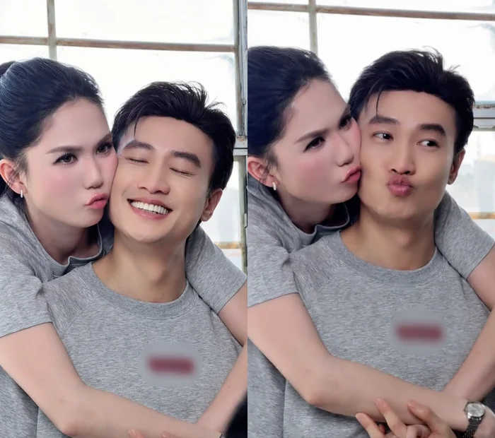 Hé lộ khoảnh khắc Ngọc Trinh thân mật với Quốc Trường: Càng ngày càng thấy lố lăng, ai cũng chê!