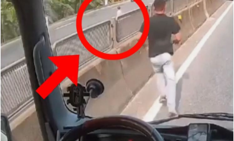 CSGT nói gì về hành động dừng xe giữa quốc l:ộ cứu bé gái của nam tài xế?