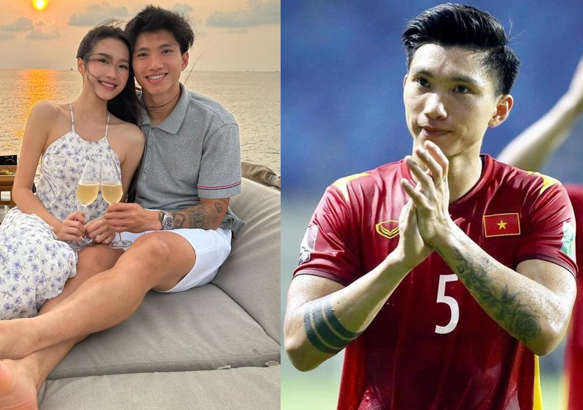 Đoàn Văn Hậu bất ngờ bị réo tên dữ dội: ‘Có vợ đẹp thế vẫn chưa thấy đủ à, sao mà tham thế?’