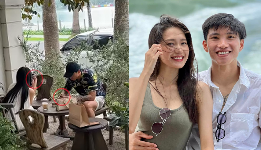 Bị bắt gặp đi café cùng nhau, Doãn Hải My và Đoàn Văn Hậu lộ thái độ khác lạ: Không còn ngọt ngào, không khí căng như dây đàn!