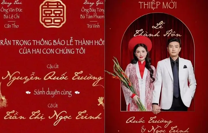 Chính thức chốt đơn: Quốc Trường và Ngọc Trinh được cho là đã phát thiệp cưới – Thời gian, địa điểm lan truyền khiến dân mạng xôn xao!