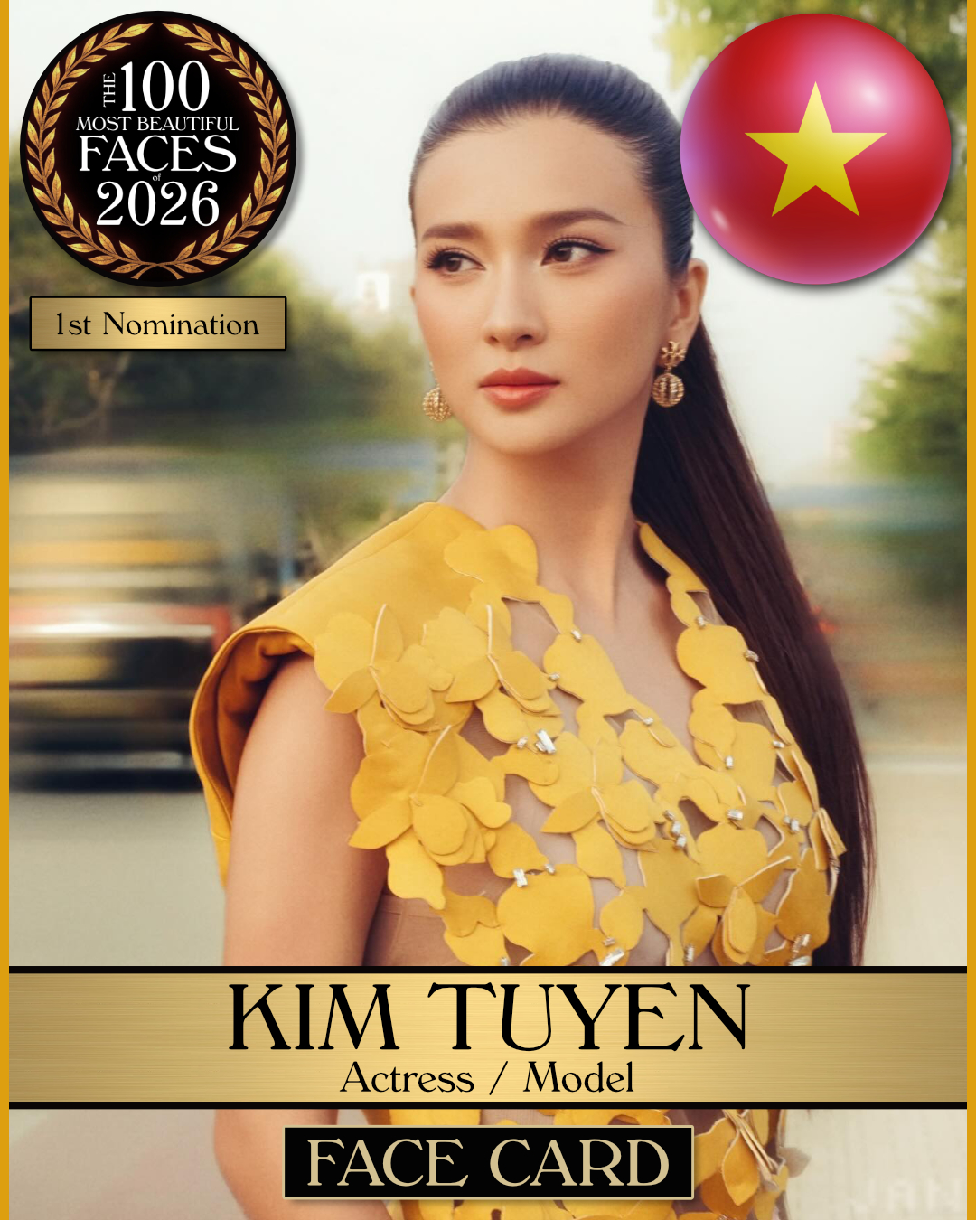 NSƯT Việt Nam bất ngờ được đề cử gương mặt đẹp nhất thế giới 2026: Nhan sắc “mắt ngọc mày ngài” đẹp đến mức được xem là báu vật của Vbiz