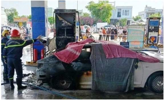 Vụ cháy xe ở cây xăng tại Đà Nẵng: Tài xế có bị xử lý hình sự? Luật sư phân tích rõ