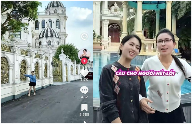 Rõ khung cảnh hiện tại của căn biệt thự Mailisa xây báo hiếu cho mẹ: Nay không ai ở, hiu quạnh và vắng lặng lắm