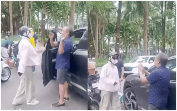 Bức xúc một người phụ nữ tác động vật lý và liên tục chưởi bới tài xế ô tô đáng tuổi cha mình: “Không thể chấp nhận nổi cái cách hành xử”