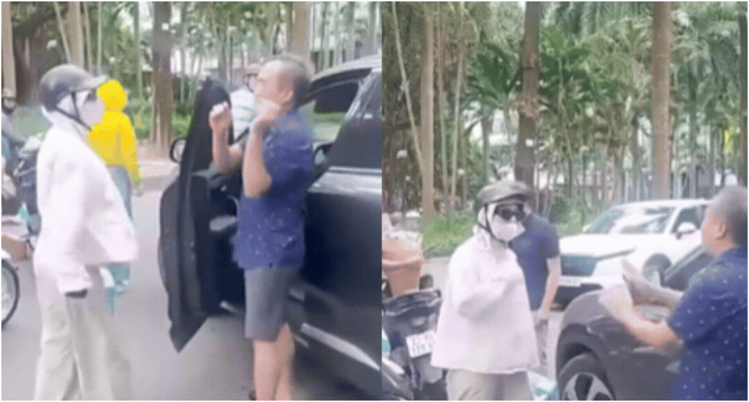 Người phụ nữ ch:ư:ởi b:ới lă:ng m:ạ người đàn ông lớn tuổi trước mặt con nhỏ: Thái độ của ông ấy mới gây chú ý, không ngờ cứng quá