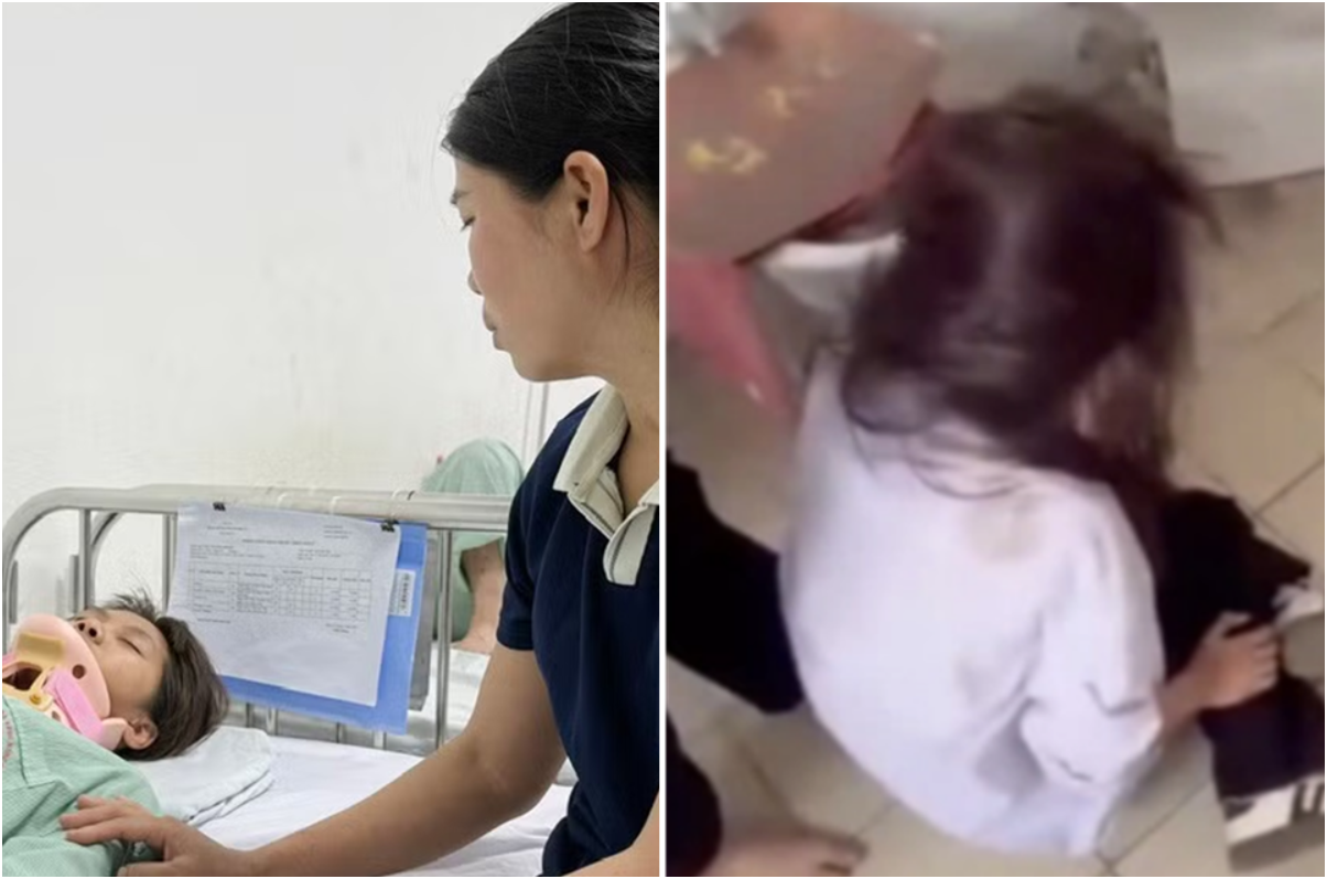 Không thể tin nổi, đ:á::nh hội đồng nữ sinh lớp 10 trong nhà vệ sinh: Còn đăng lên MXH nữa