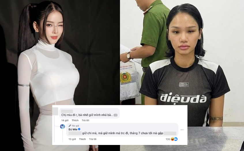 DJ Mie bất ngờ bị réo tên khắp MXH giữa lúc Miu Lê bị bắt vì dương tính với mai thúy khiến dân tình hoang mang: “Chuyện gì đang xảy ra nữa đây?”