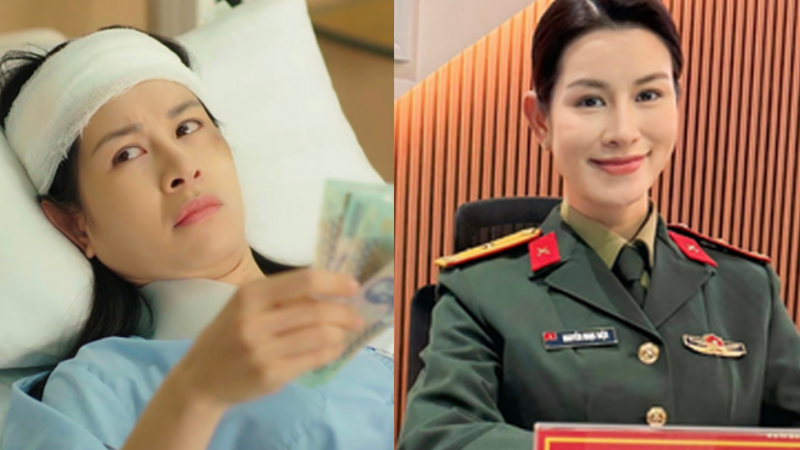 Điều ít biết về nữ diễn viên đanh đá đang gây sốt phim giờ vàng VTV: Ngoài đời là Đại úy công an, sống cực kỳ kỷ luật và kín tiếng