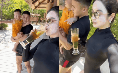 Chu Thanh Huyền diện bikini khoe body nóng bỏng khi đi biển, nhưng một chi tiết trên gương mặt lại khiến MXH bàn tán rần rần!
