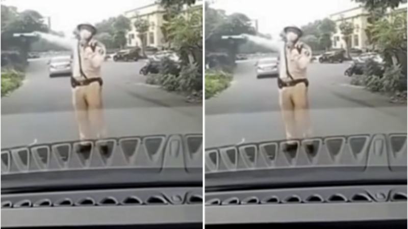 Vụ người đàn ông hỏi CSGT “biết anh là ai không”: Anh K.C.T đã gửi lời xin lỗi tới cán bộ CSGT làm nhiệm vụ, hứa không tái phạm nữa