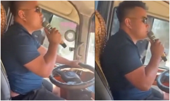 Rõ cái kết tài xế xe khách vừa lái xe vừa hát karaoke ở Nghệ An: “Chừa đi nhé”
