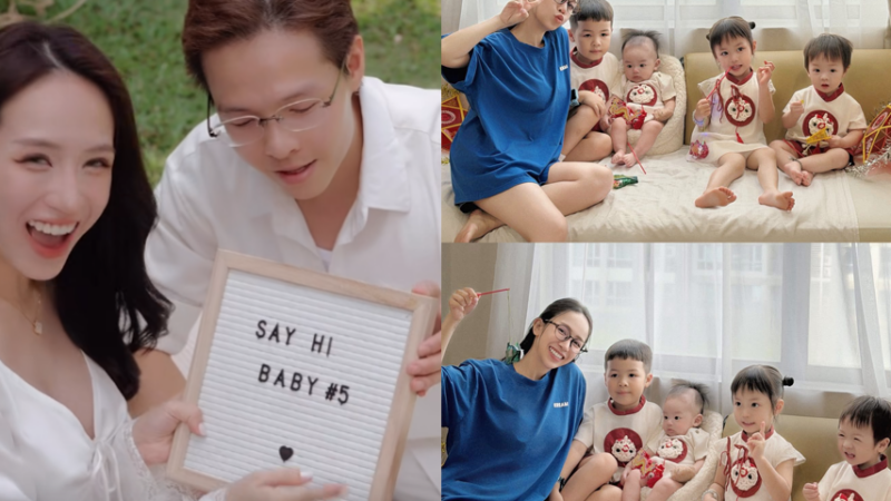 Joyce Phạm – ái nữ đại gia Minh Nhựa lại khiến MXH ngỡ ngàng khi thông báo mang thai lần thứ 5: Điều khiến dân mạng sốc hơn cả là mốc thời gian của bé gần nhất!