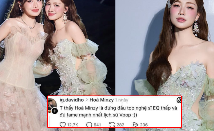 Chỉ vì một hành động ủng hộ đồng nghiệp, Hòa Minzy bất ngờ hứng bão chỉ trích: Không ít người để lại những lời lẽ cực nặng nề